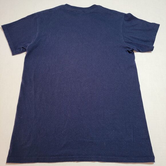 Bob Ross Graphic SS Tee "No Mistakes..." Dark Navy - Size Small - Picture 3 of 4